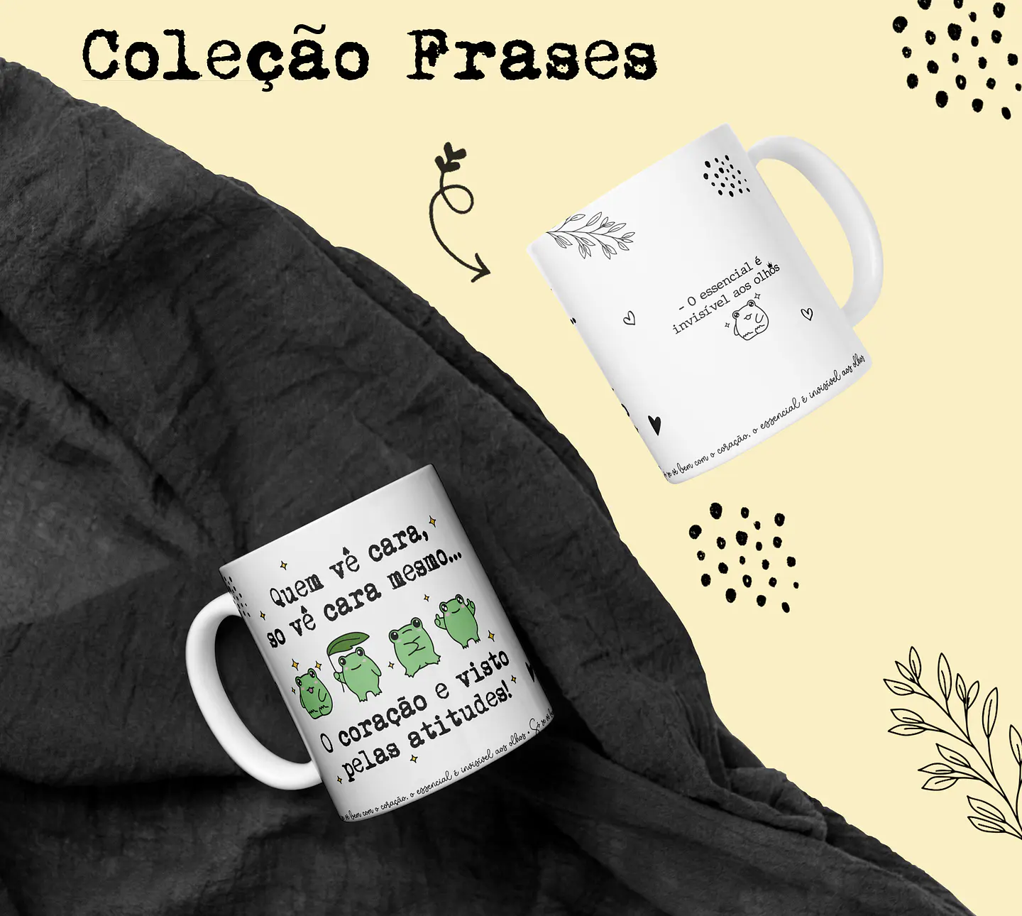 11 Artes Caneca Frases Motivacional em Corel Draw 1