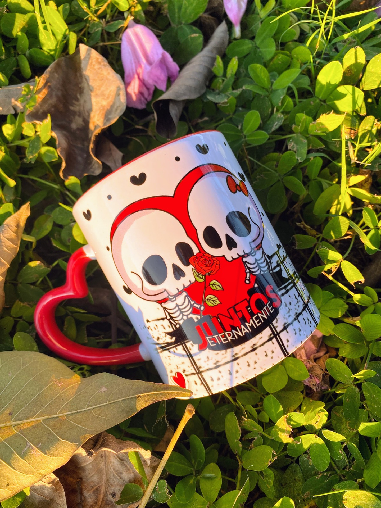 15 Artes Caneca e Azulejo Caveira Dia dos Namorados em Jpg 3