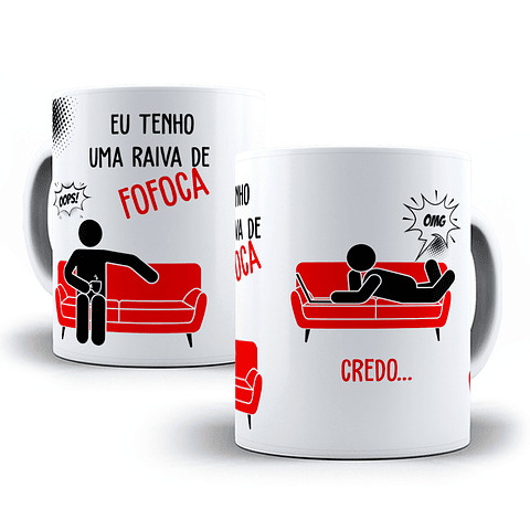 11 Artes Caneca Temas Aleatórios em Corel Draw