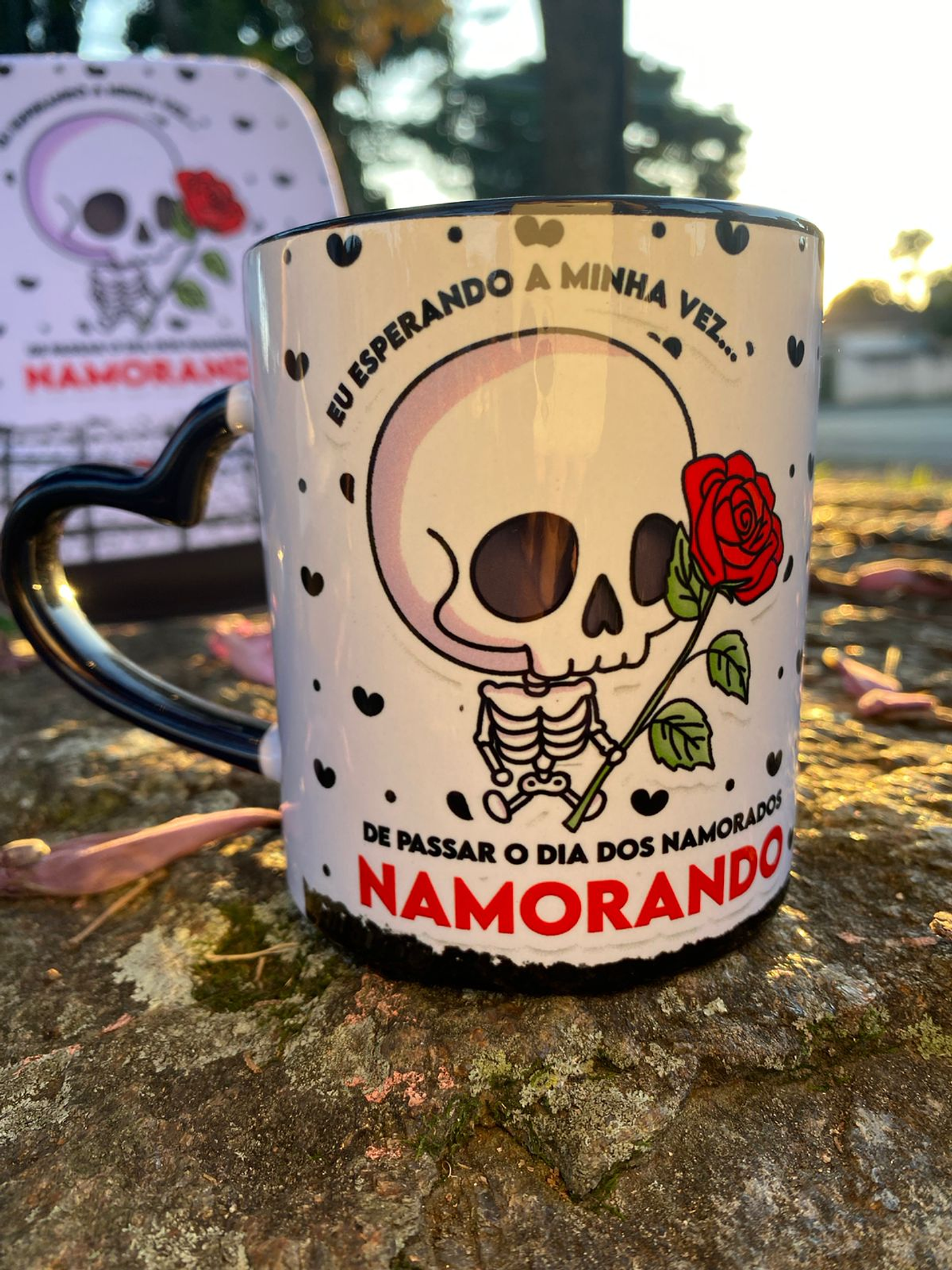 15 Artes Caneca e Azulejo Caveira Dia dos Namorados em Jpg 4