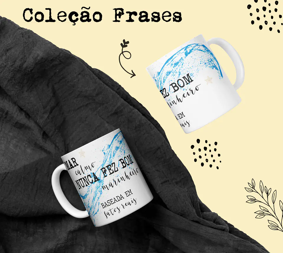 11 Artes Caneca Frases Motivacional em Corel Draw 3