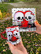 15 Artes Caneca e Azulejo Caveira Dia dos Namorados em Jpg - Thumbnail 5