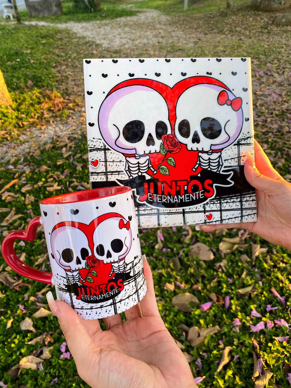 15 Artes Caneca e Azulejo Caveira Dia dos Namorados em Jpg 5