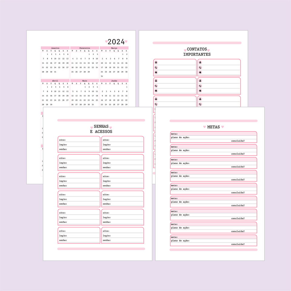 Arquivo Miolo Agenda Agendamento A5 2024 em Pdf  2