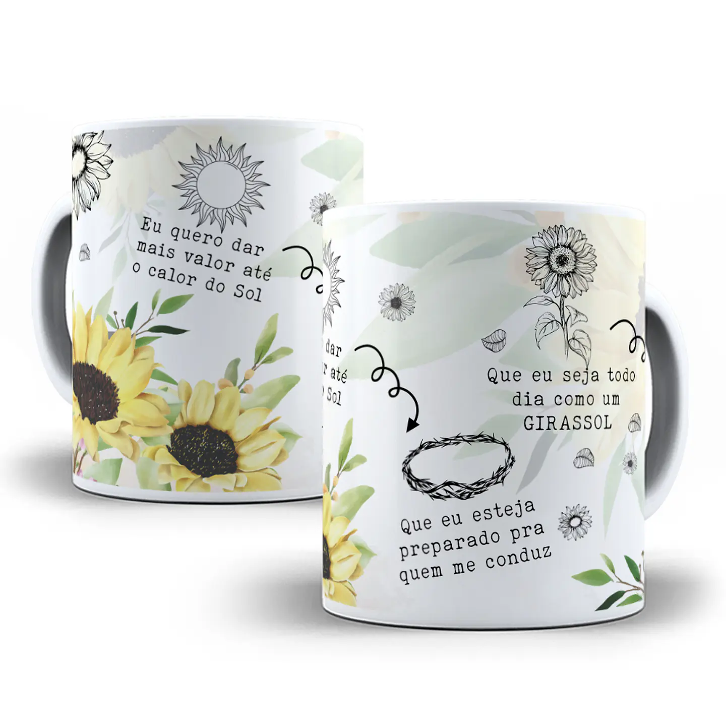 11 Artes Caneca Temas Aleatórios em Corel Draw 9