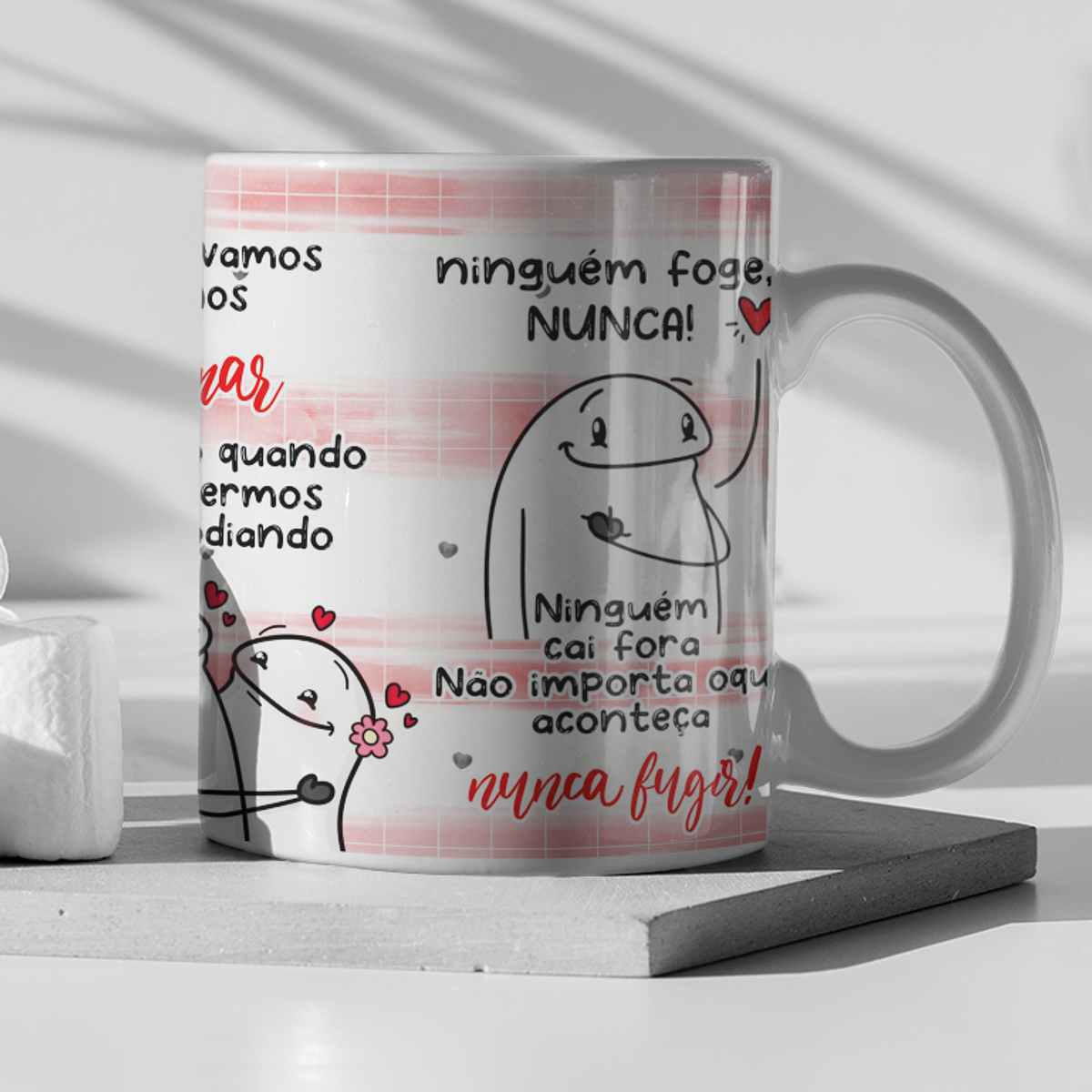 Artes Caneca O que a Gente Vai Prometer Um Para o Outro Arqu