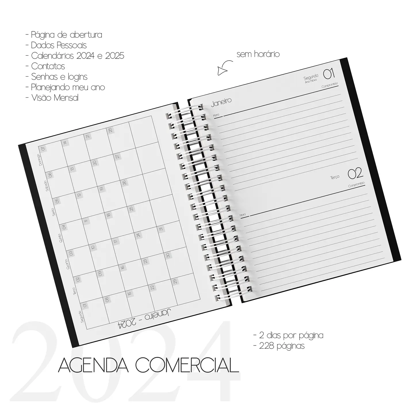 Arquivo Agenda Comercial 2024 em Pdf  2