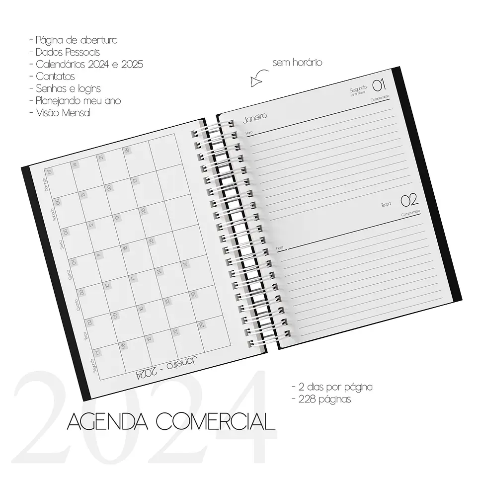 Arquivo Agenda Comercial 2024 em Pdf  2