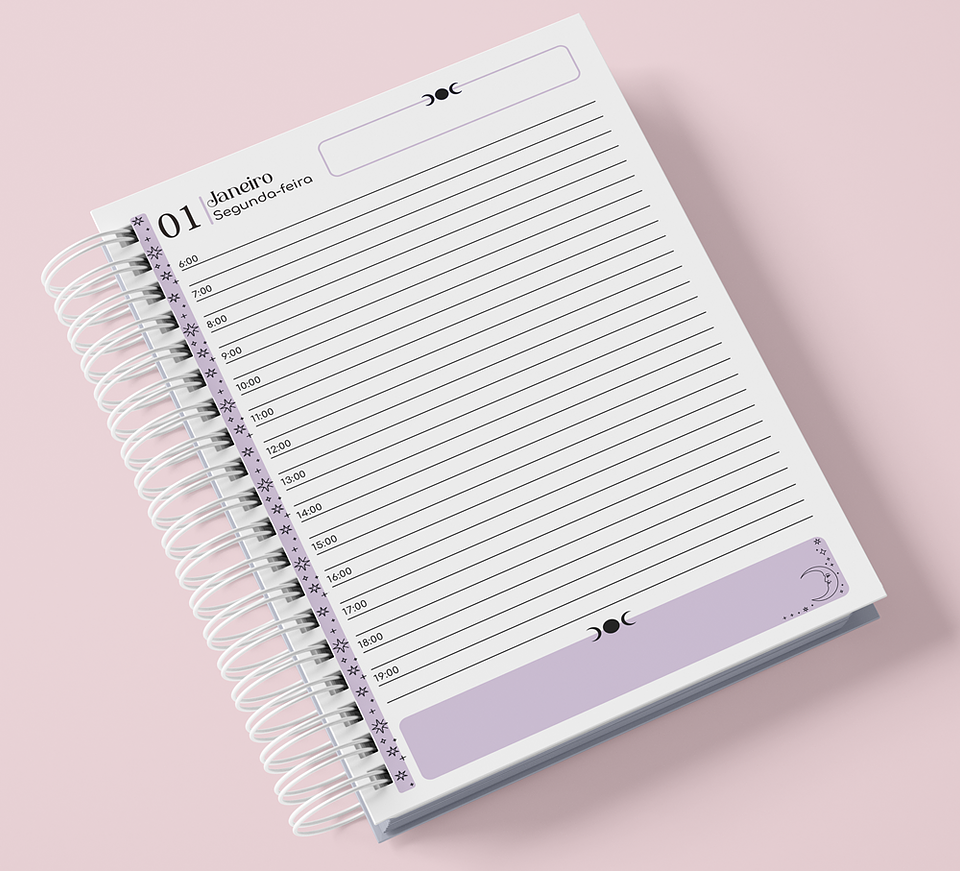 Arquivo Agenda Datada Mystic  2024 em Pdf  2