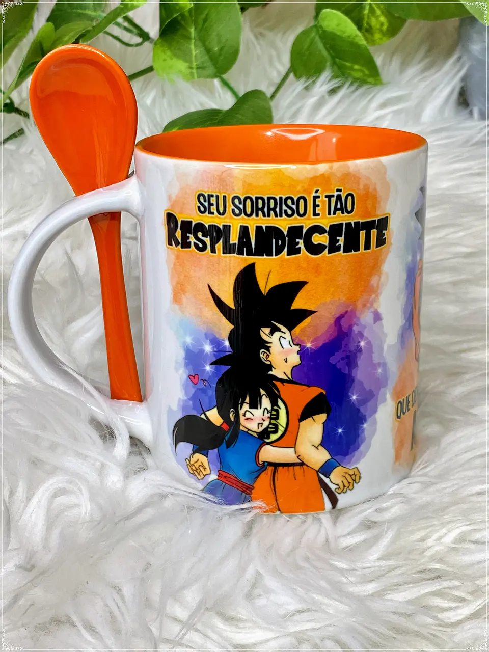 Arte para Caneca Sorriso é tão Resplandecente em Jpg 2