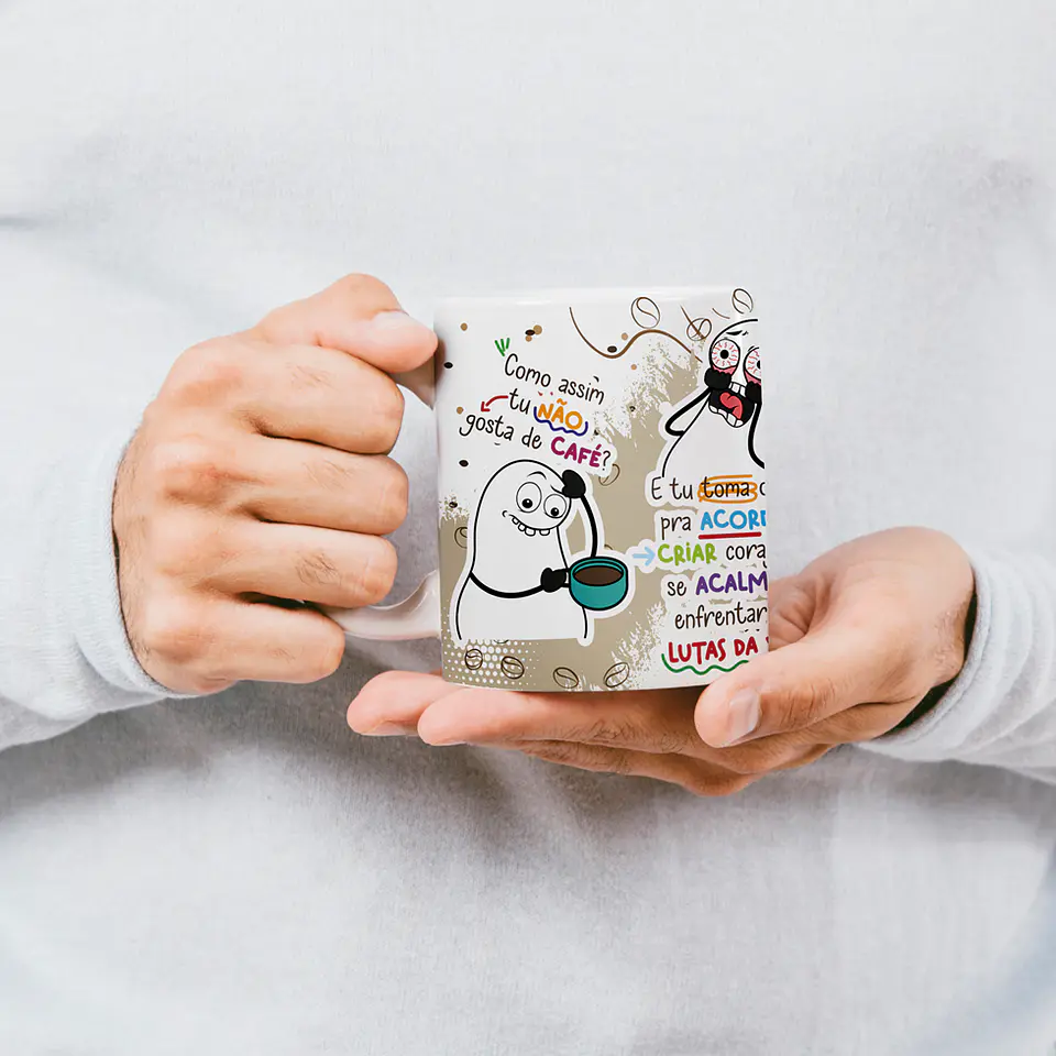 Arte Caneca Como assim tu não gosta de café ou eu tomo tarja preta Png 2