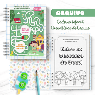 Arquivo Caderno Infantil Assembleia em Pdf