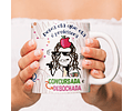 Arte Caneca Deixe ela que ela é professora mas o sonho dela mesmo é ser dançarina da Joelma