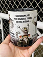 Arte Caneca Eu Prometo te incomodar na alegria e na tristeza Rei Julien Arquivo Png - Thumbnail 4