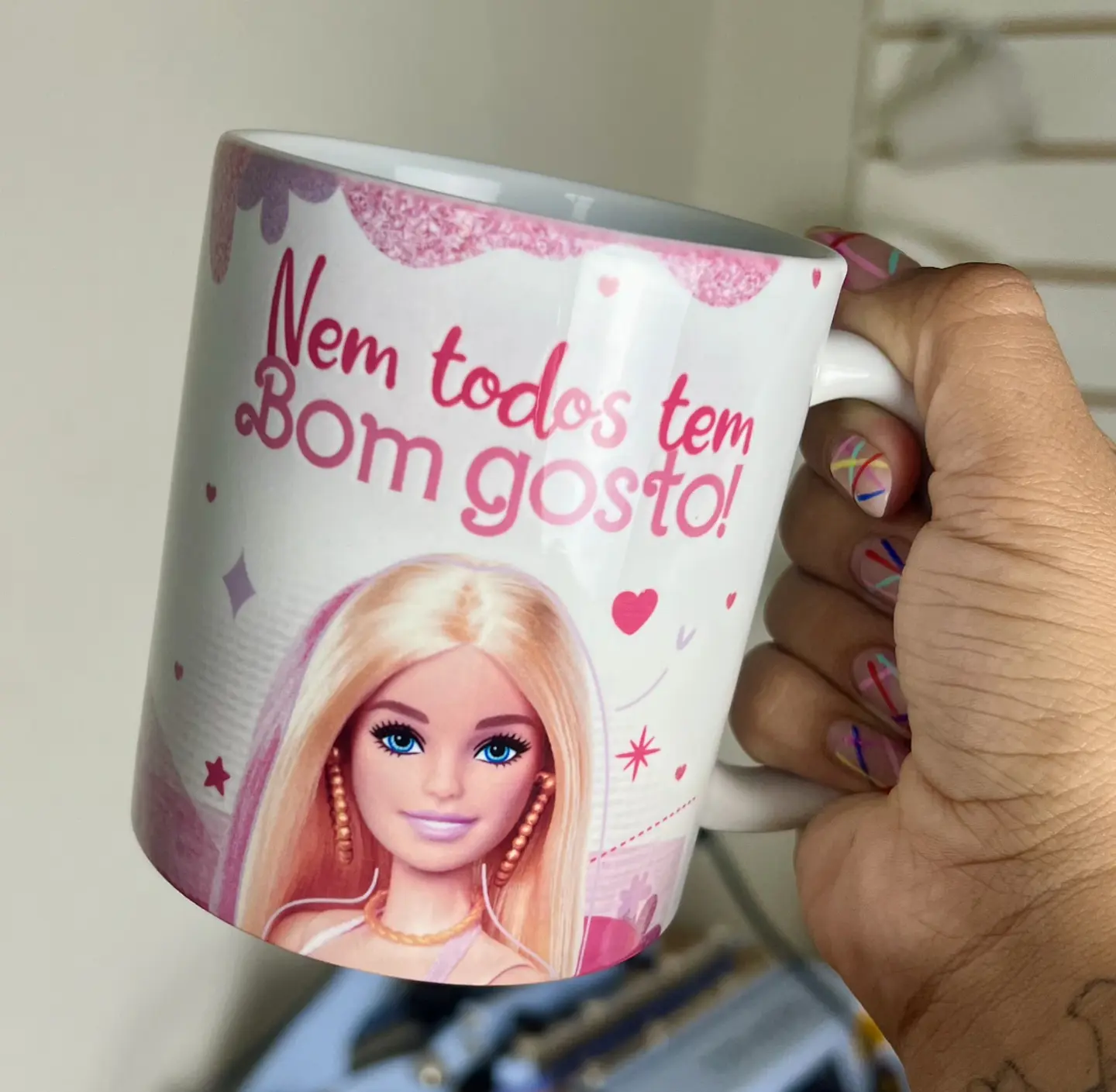 Artes para Caneca Barbie Debochada CorelDraw  7