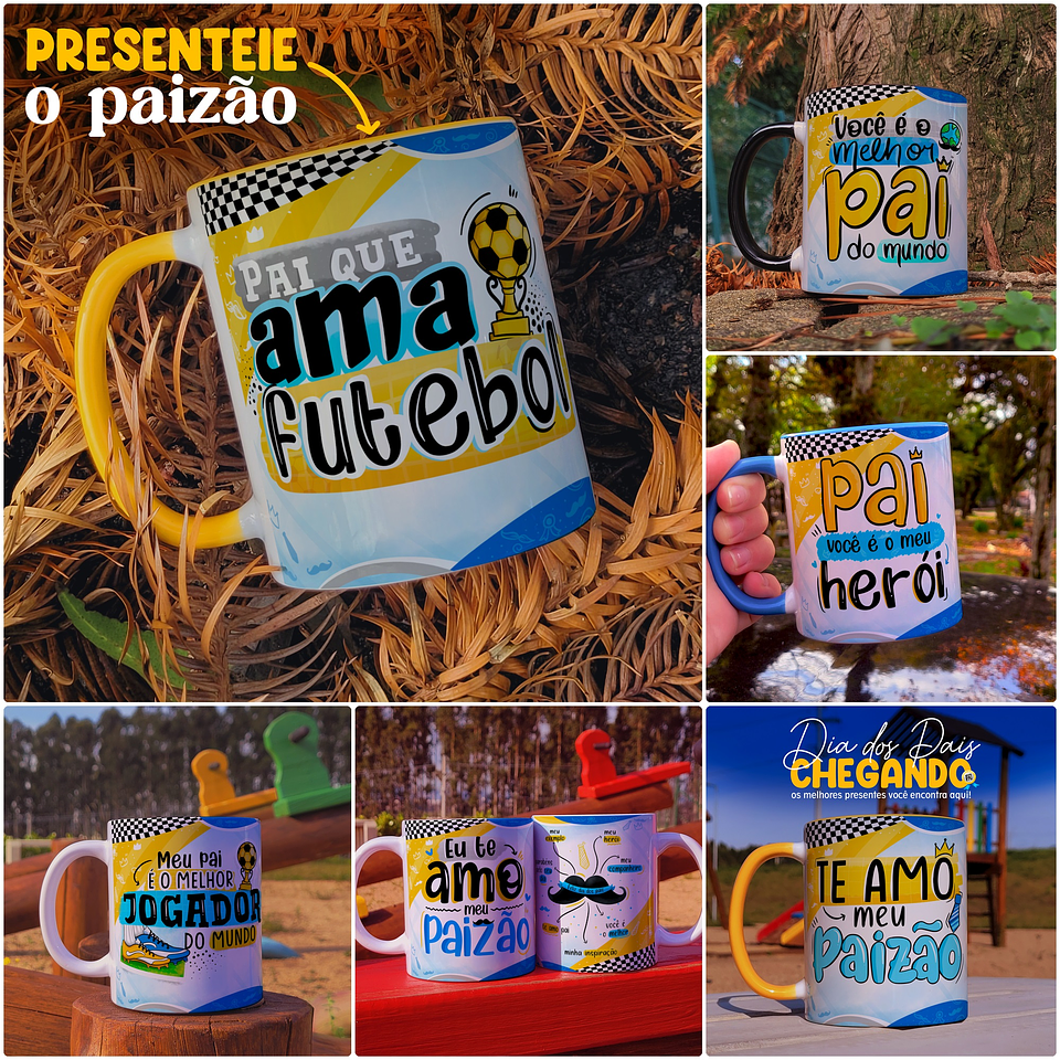 66 Artes para Caneca Dia dos Pais Alfabeto em Jpg  5