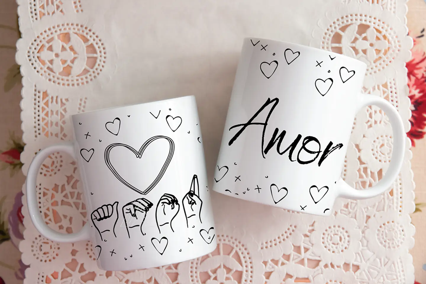 Artes para Caneca Libras CorelDraw 3