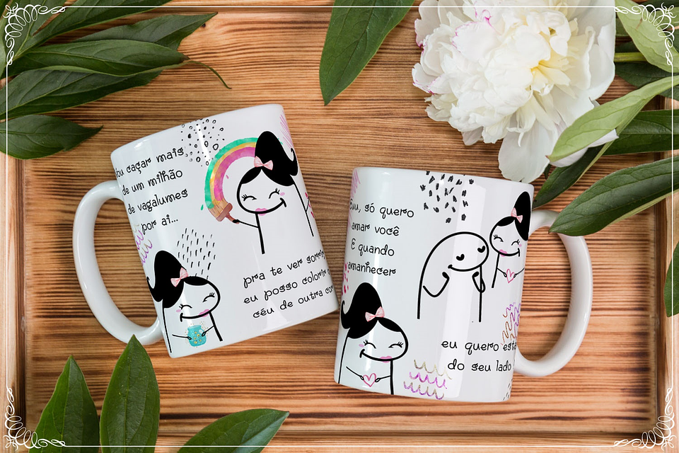 11 Artes para Caneca Dia dos Namorados em Corel Draw 1
