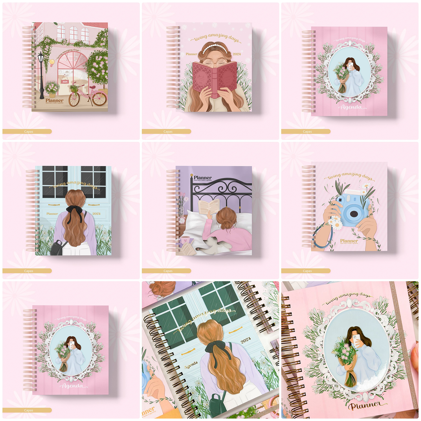 Arquivo Agenda Coleção Living 2024 em Pdf 1