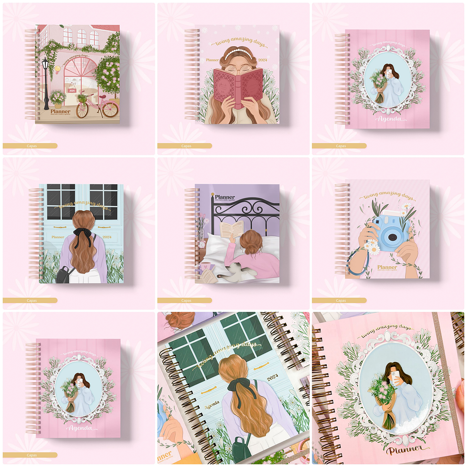 Arquivo Agenda Coleção Living 2024 em Pdf 1