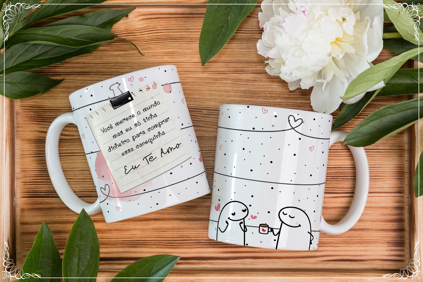 11 Artes para Caneca Dia dos Namorados em Corel Draw 4