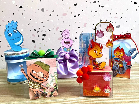 Arquivo de Corte Filme Elementos em Studio