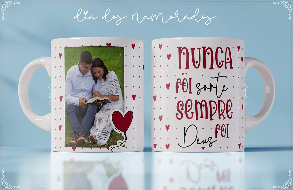 20 Artes para Caneca e Azulejo Dia dos Namorados Gospel em Photoshop  2