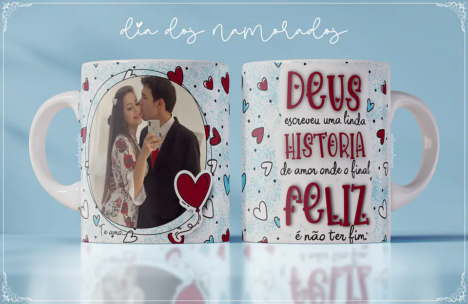 20 Artes para Caneca e Azulejo Dia dos Namorados Gospel em Photoshop  3