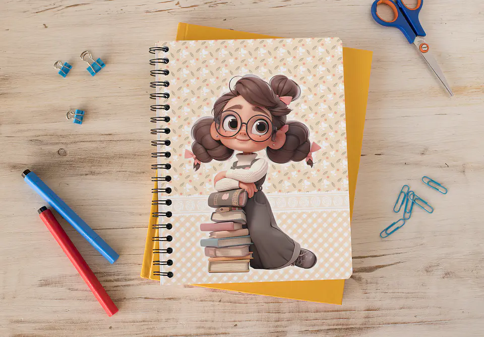 30 Artes para Capa Agenda A5 Professoras Arquivo em Jpg  5