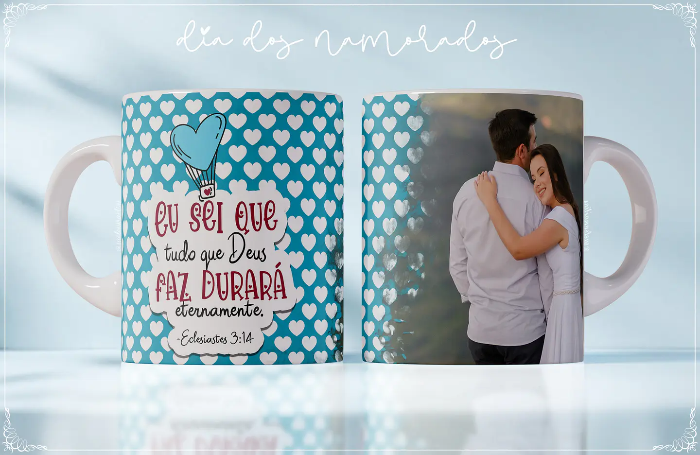 20 Artes para Caneca e Azulejo Dia dos Namorados Gospel em Photoshop  4