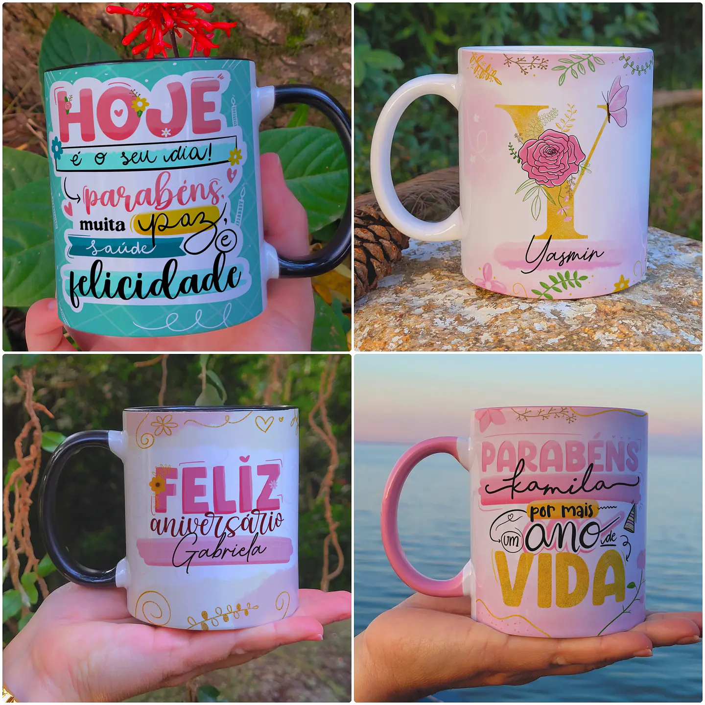 50 Artes Caneca Aniversário em Jpg  3