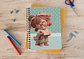 30 Artes para Capa Agenda A5 Professoras Arquivo em Jpg  - Thumbnail 6