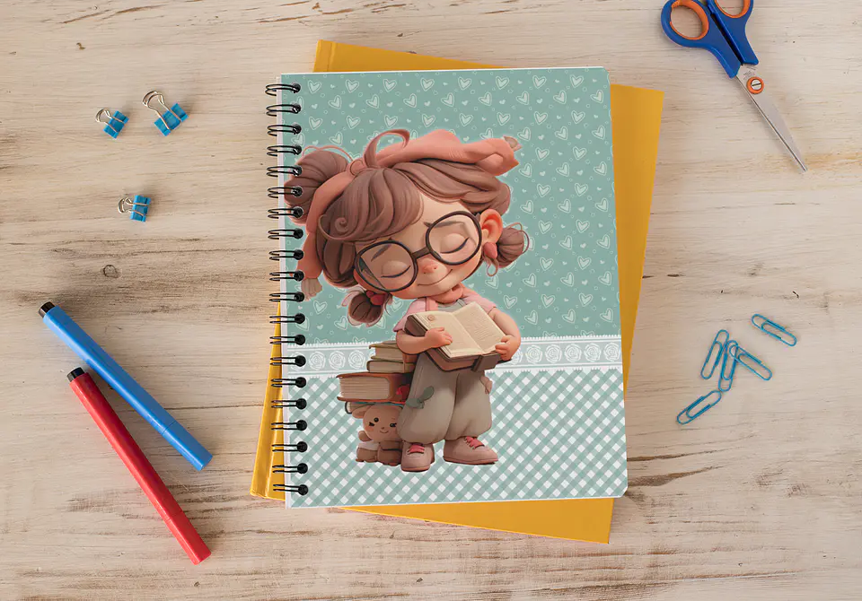 30 Artes para Capa Agenda A5 Professoras Arquivo em Jpg  6