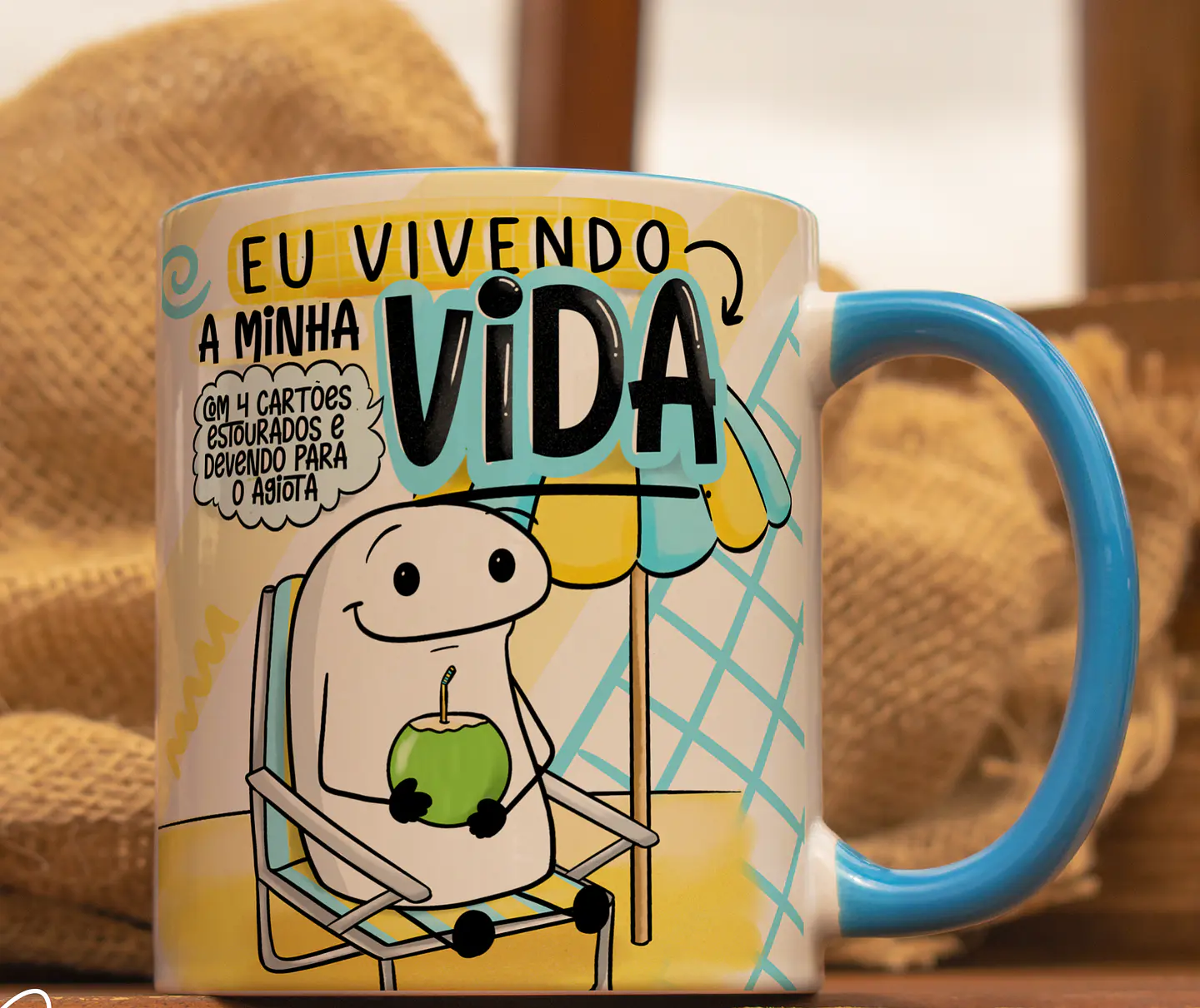 28 Arte Caneca Flork Dia Dia Frases Engraçadas Arquivo em Jpg 7