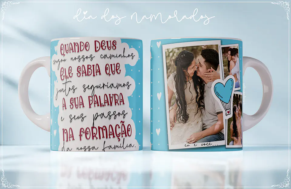 20 Artes para Caneca e Azulejo Dia dos Namorados Gospel em Photoshop  6