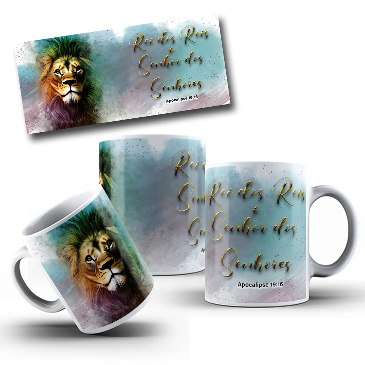 11 Artes Caneca Leão de Judá em Photoshop 3