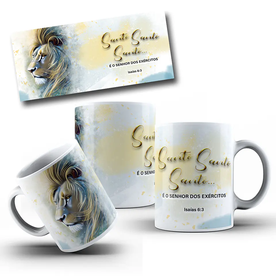 11 Artes Caneca Leão de Judá em Photoshop 4