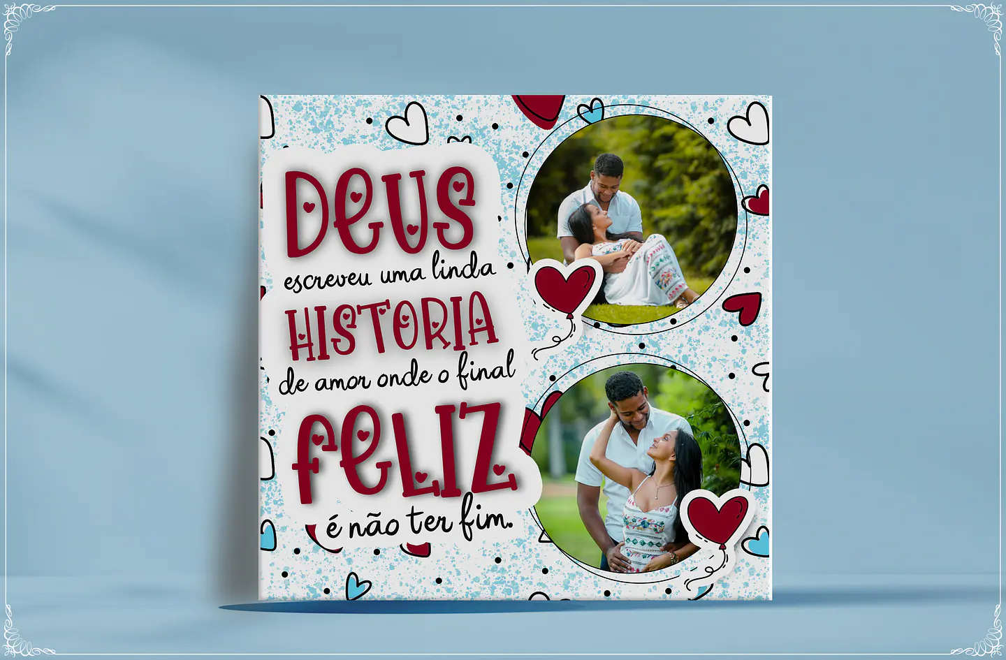20 Artes para Caneca e Azulejo Dia dos Namorados Gospel em Photoshop  10