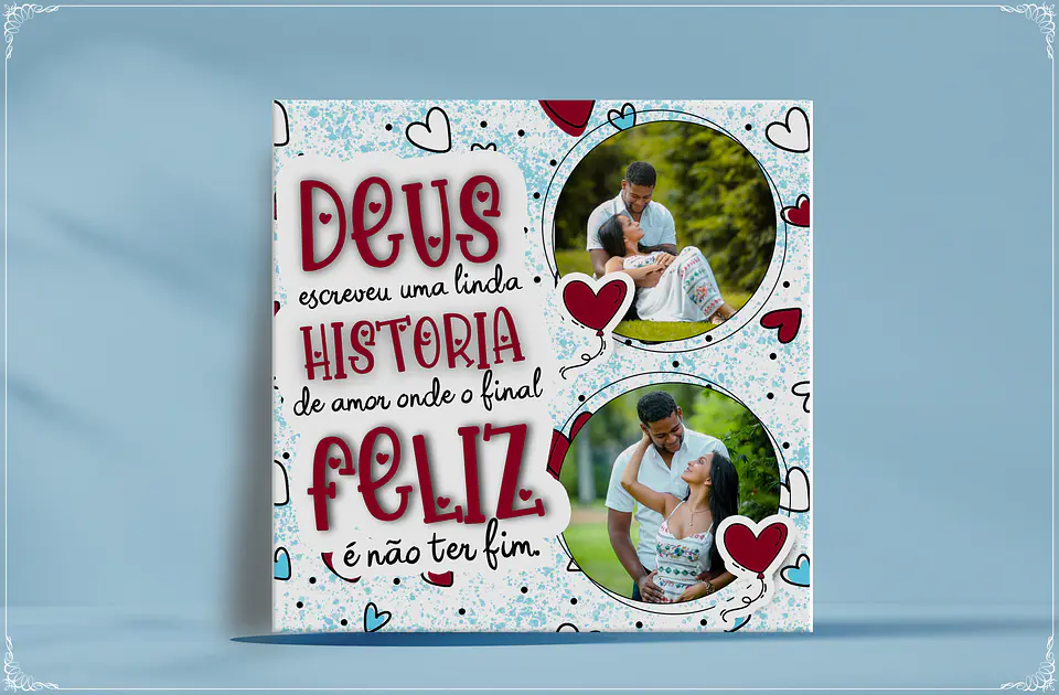 20 Artes para Caneca e Azulejo Dia dos Namorados Gospel em Photoshop  10
