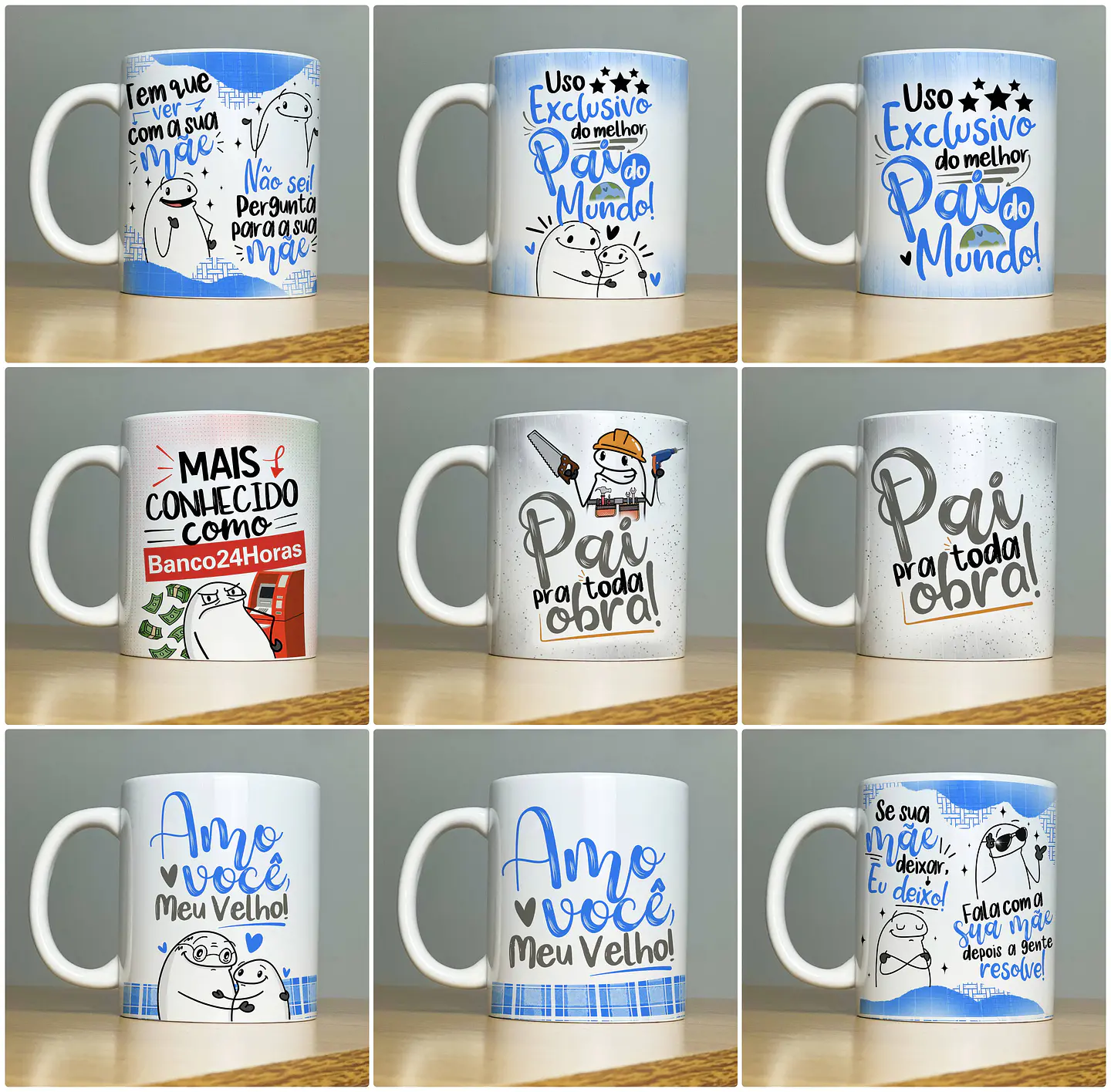 23 Artes Caneca Dia dos Pais Flork e Outros em Jpg 8