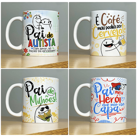 23 Artes Caneca Dia dos Pais Flork e Outros em Jpg