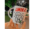 Arte Caneca Flork Limpa a Casa Comigo Arquivo Png  