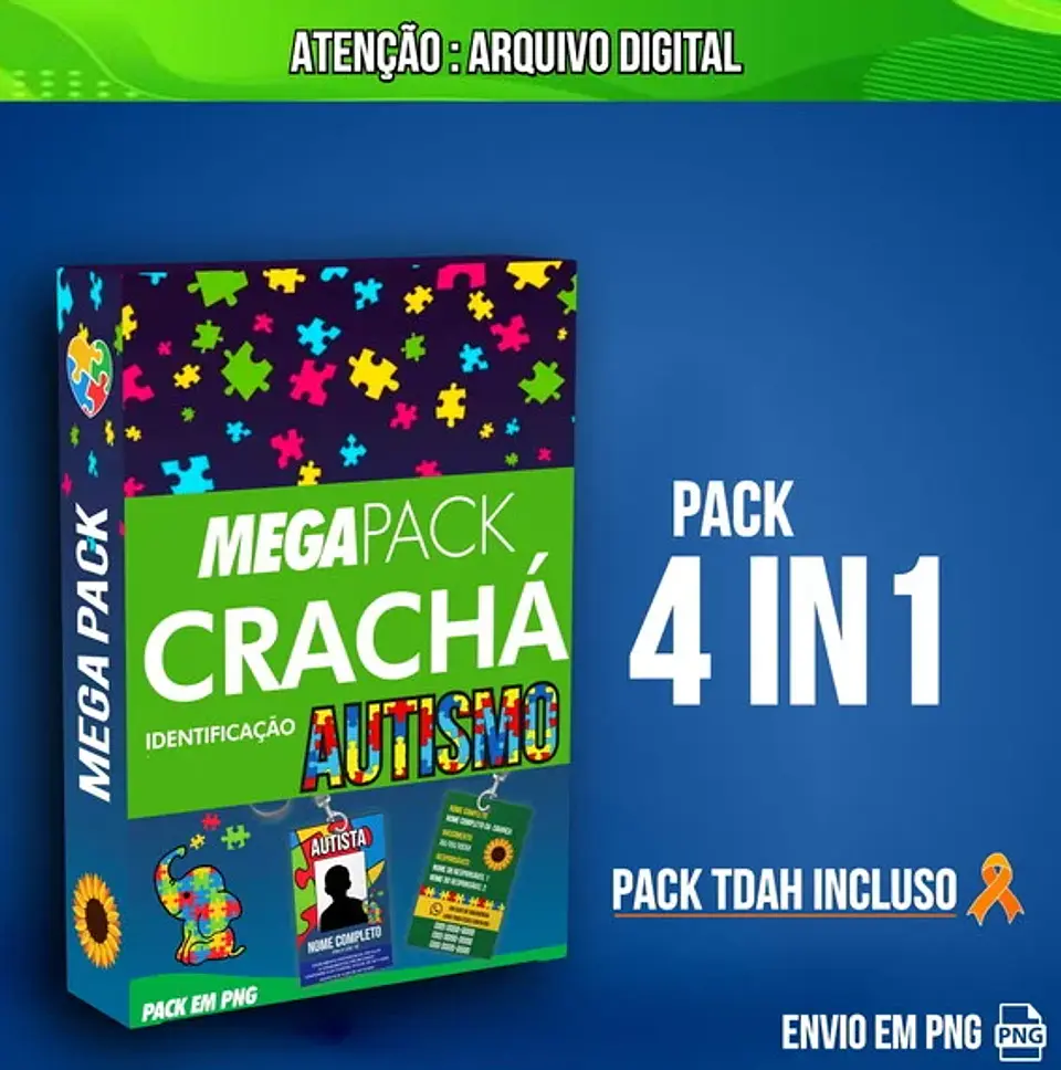 Arquivo Crachás prontos para Impressão em Png  1