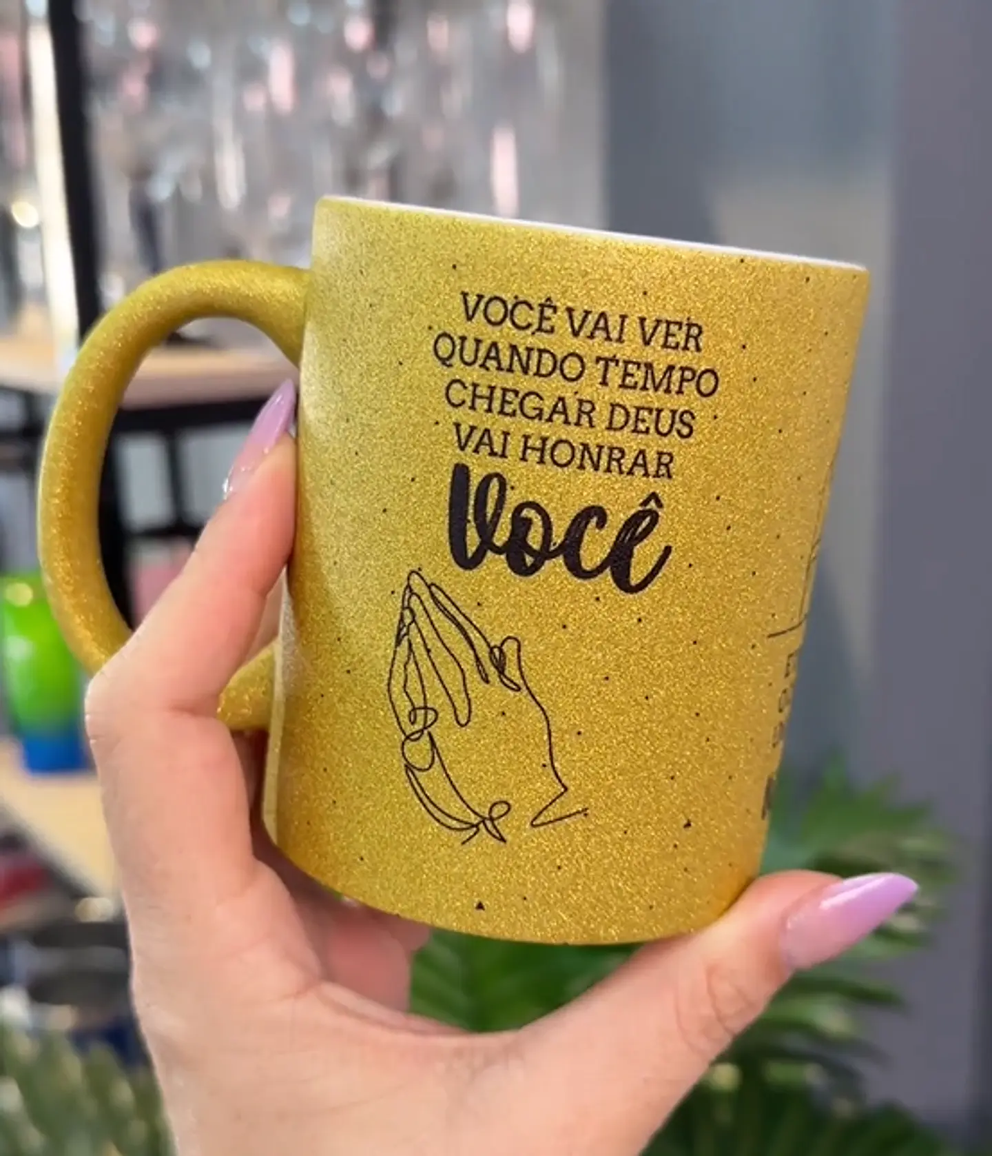 Artes para Caneca Você Vai Ver Quando  Tempo Chegar Deus Vai Honrar Você Arquivos em Corel Draw 1