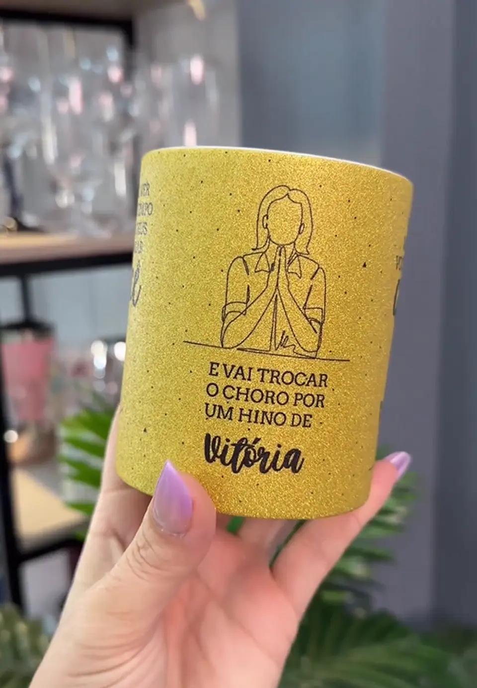 Artes para Caneca Você Vai Ver Quando  Tempo Chegar Deus Vai Honrar Você Arquivos em Corel Draw 2