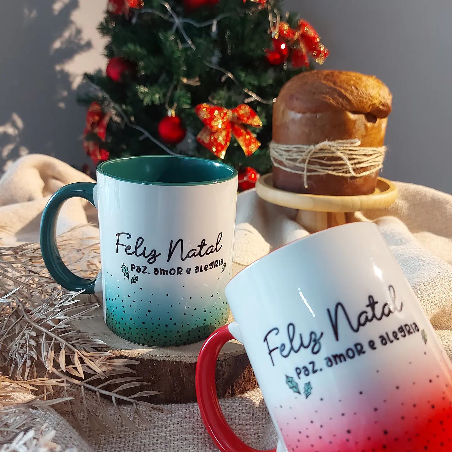 20 Artes para Caneca Natal em Corel Draw 1