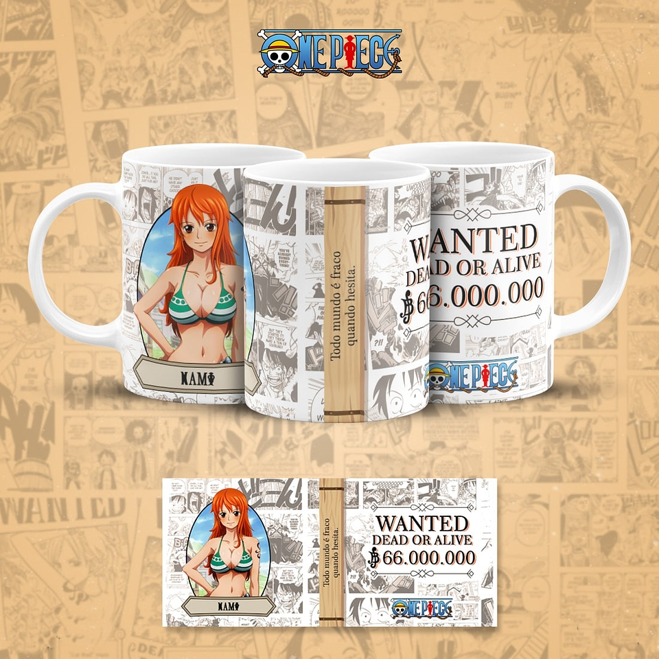 13 Artes para Caneca One Piece em Jpg 4