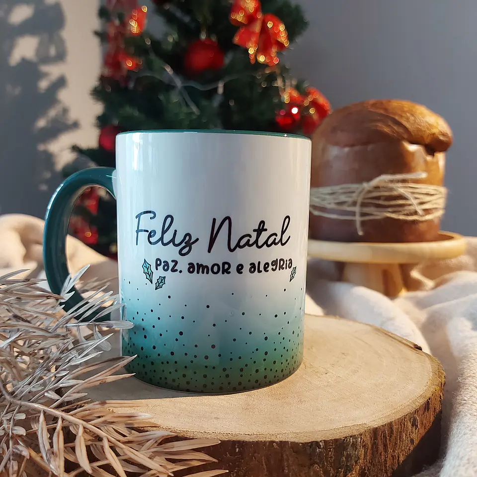 20 Artes para Caneca Natal em Corel Draw 4