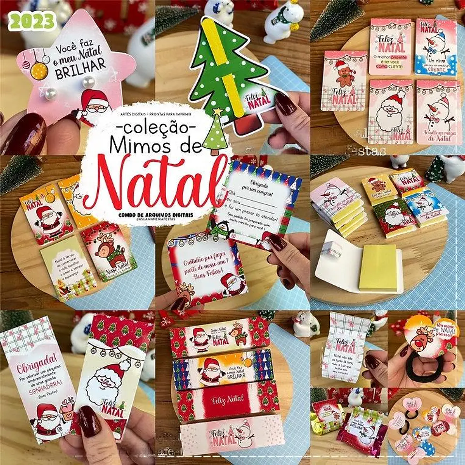 Arquivos de Corte Mimos Natal em Pdf 1