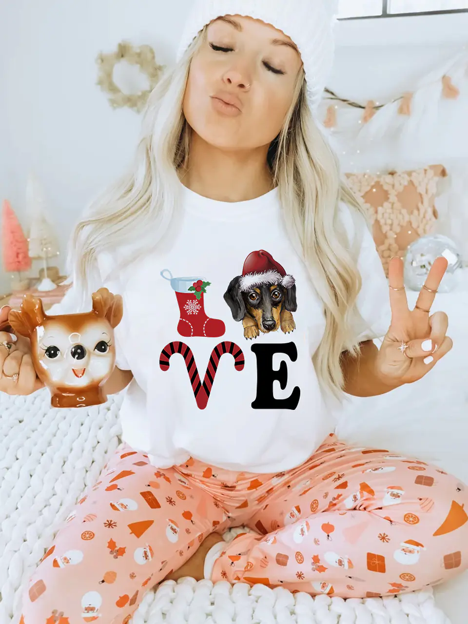 30 Artes para Caneca e Camisa Natal Pets em Corel Draw 8